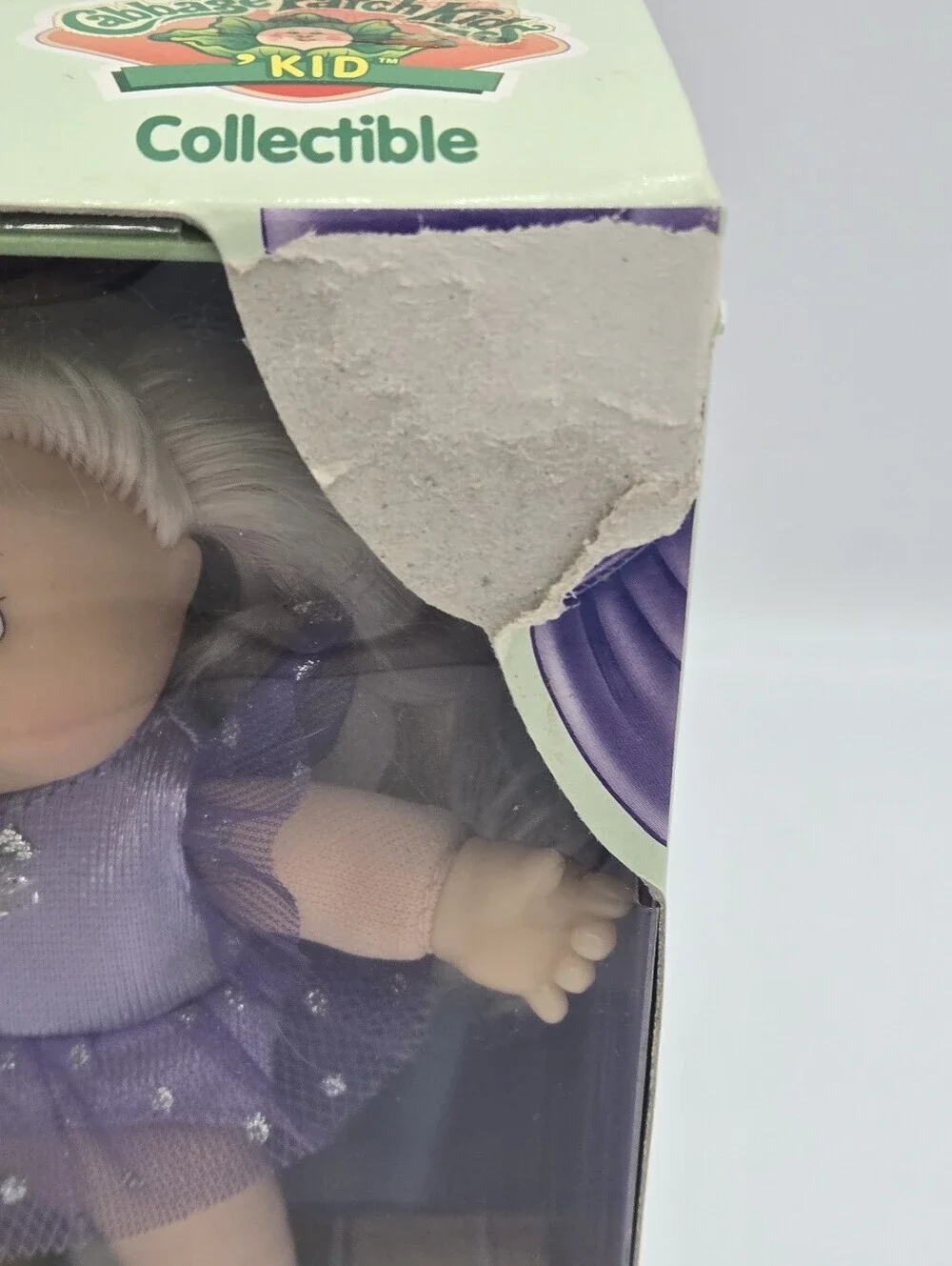Vintage 1998 Mattel Cabbage Patch Kids 4.5” Baby Doll Ali Emma DOB April 16